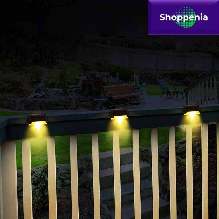 Solar Glow: Solar Lights for Wall and Steps