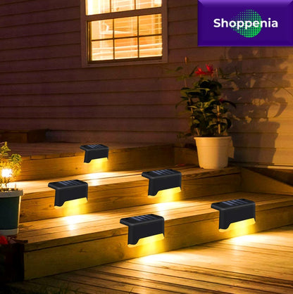 Solar Glow: Solar Lights for Wall and Steps