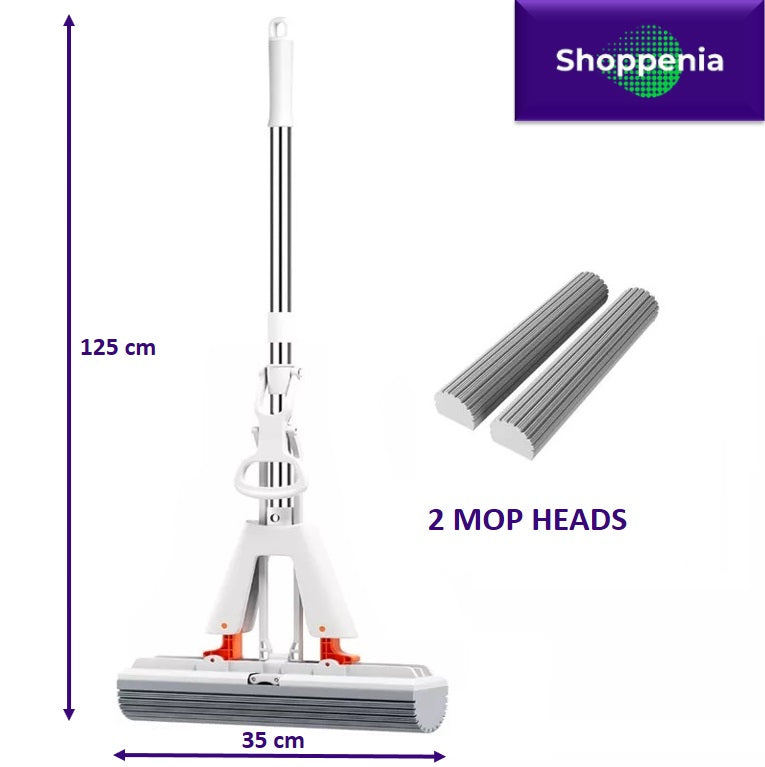 Smart Aqua Clean Mop: Smart Self Cleaning and Drying Mop for All Surface Types