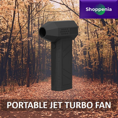 JetBlaze Turbo: The Ultimate Portable Jet Turbo Fan with LED Light