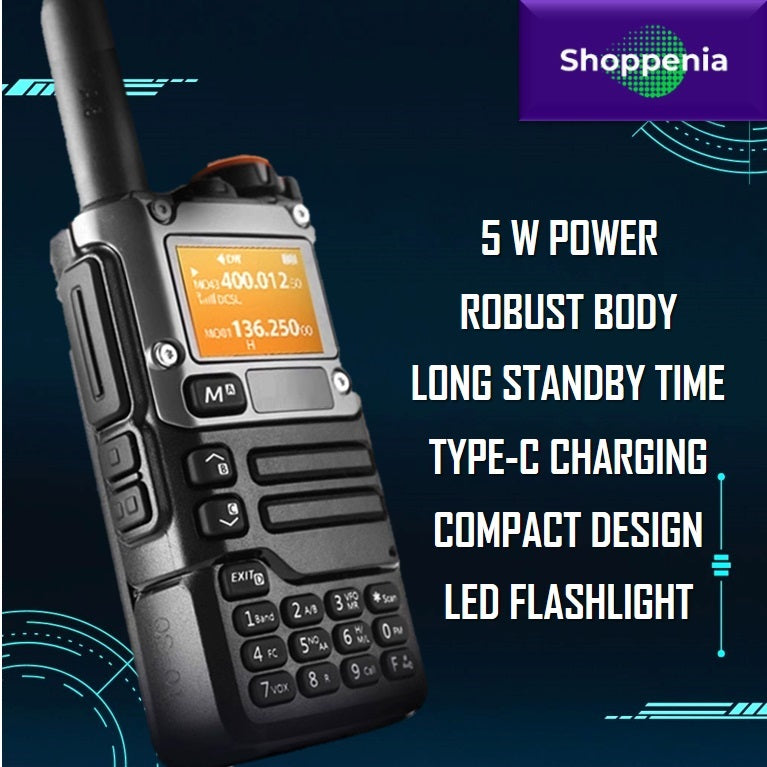 SkyWave ProComm: Ultimate Dual-Band Walkie Talkie for Reliable Communication