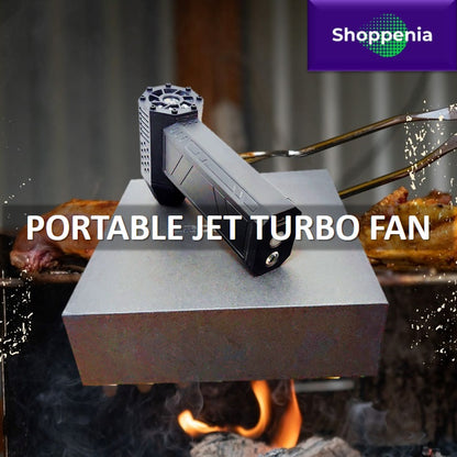 JetBlaze Turbo: The Ultimate Portable Jet Turbo Fan with LED Light