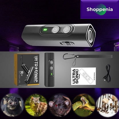 PetTranquilizer: Ultrasonic Animal Repeller, Anti-Barking and Guarding Device