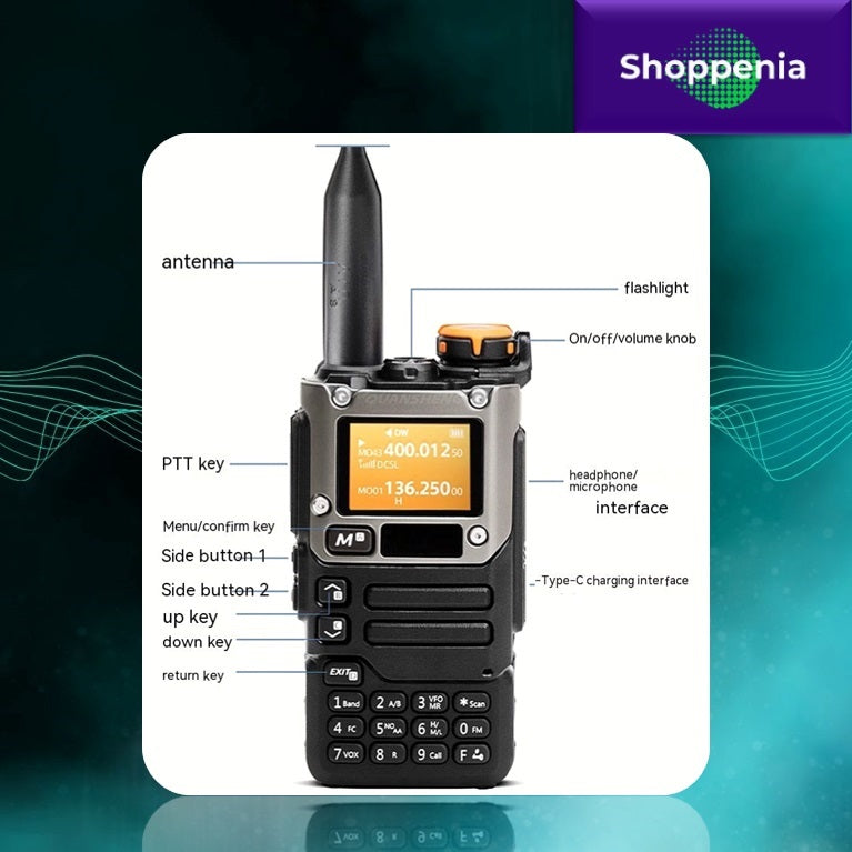 SkyWave ProComm: Ultimate Dual-Band Walkie Talkie for Reliable Communication