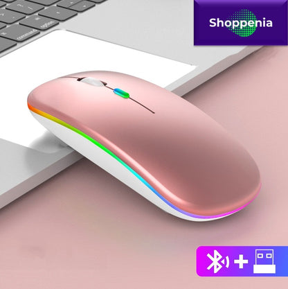 LumiGlide Pro: The Ultimate Wireless Rechargeable Bluetooth Mouse