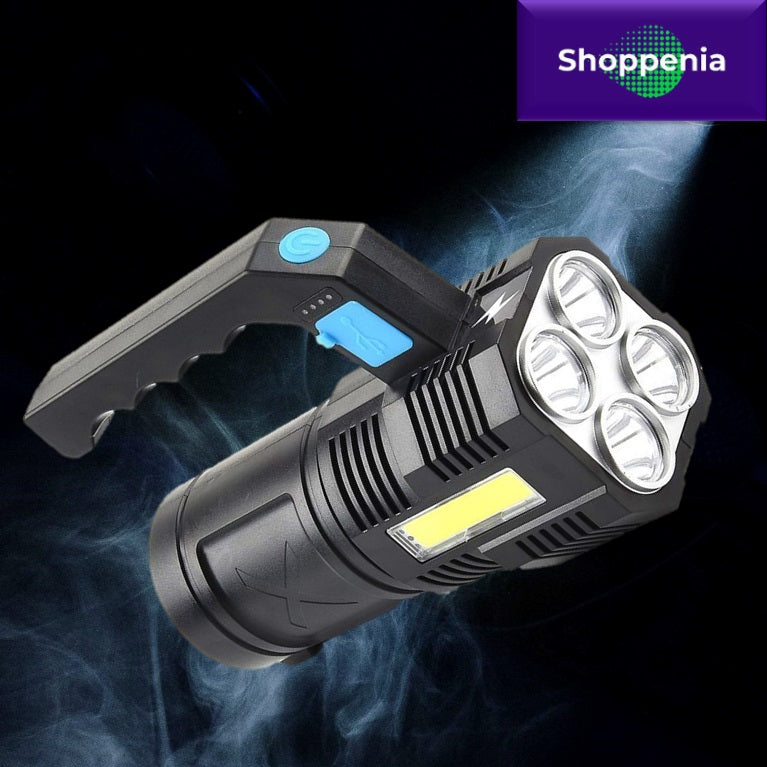 PowerBeam Pro: The Ultimate High Power, Rechargeable LED Hand Flashlight