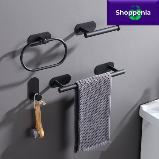 Bath Essentials: The Allure Stainless Steel Hook & Holder Collection