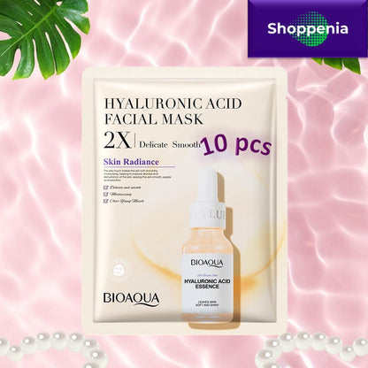 Hyaluronic Acid Facial Mask 10pcs