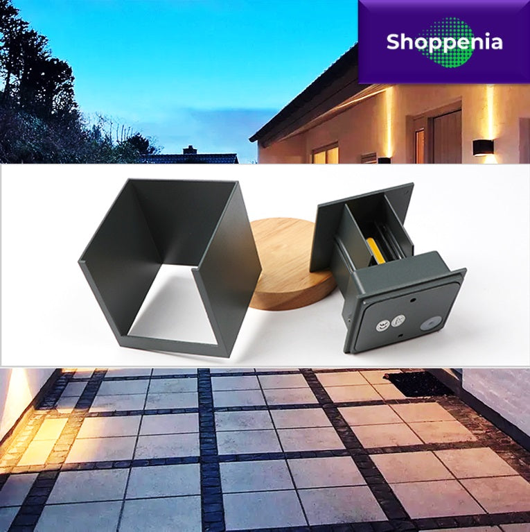 Indoor and Outdoor LED Decor Lights Gray Box