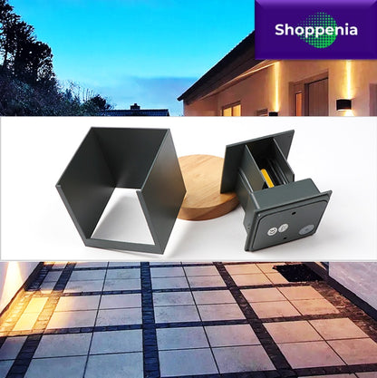 Indoor and Outdoor LED Decor Lights Gray Box