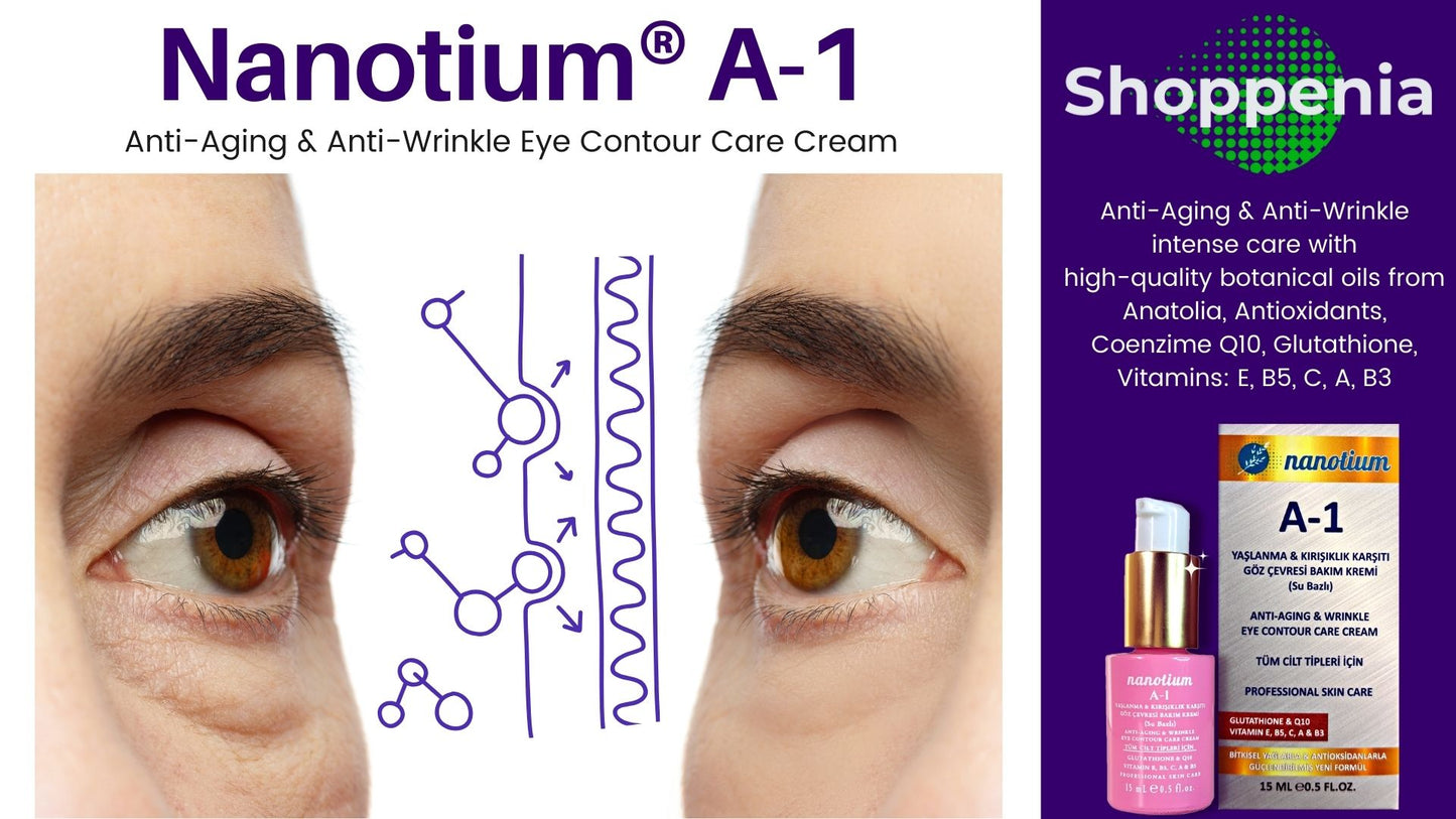 Nanotium A-1 Anti Aging and Anti Wrinkle Cream Info