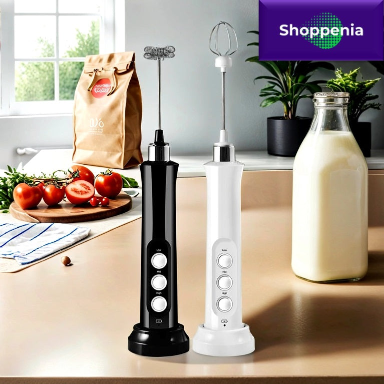 Rechargable Hand Mixer, Beater and Frother Types